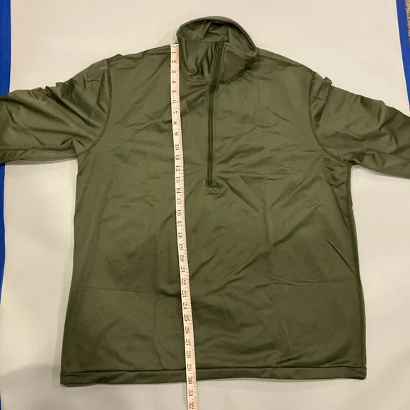 US Military Army Shirt Large Sleeping Heat Retentive Moisture Resistant OG Olive - Picture 8 of 11